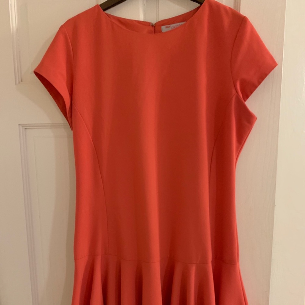 Coral Petite ASOS dress